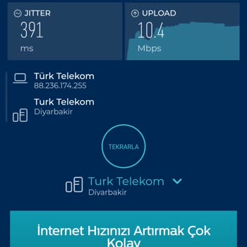 Türk Telekom İnternet Hız Problemi