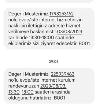 Türk Telekom Nakil İşlemleri Sorumu