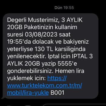Türk Telekom Zam Yaptığı Gerekçesiyle Paketimi Yenilemedi!