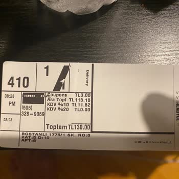 Domino's Pizza Sipariş Sorunu