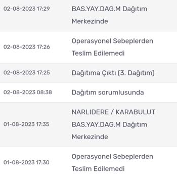 Ebebek Kargom Günlerdir Gelmiyor