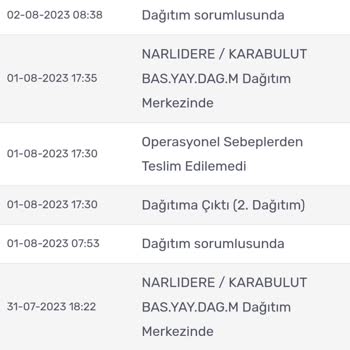 Ebebek Kargom Günlerdir Gelmiyor