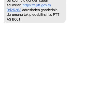 PTT Kargo Ürünü Teslim Etmiyor