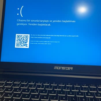 Monster Notebook Abra A5 Mavi Ekran Hatası!