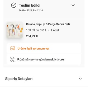 Karaca Züccaciye Karaca Süzgeç Paslanma Sorunu