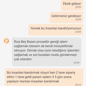 Trendyol Yemek İnsanları Mağdur Ediyor