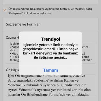 QNB Finansbank Trendyol 200 TL Puan Kullanamıyorum