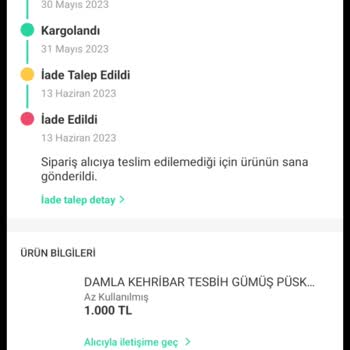 Sürat Kargo Ürünüm Kutu İçerisindekiler Alındı