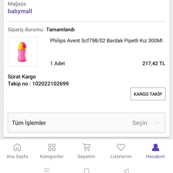 N11 'den Satın Aldığım Ürün Sürat Kargo'da Kayboluyor