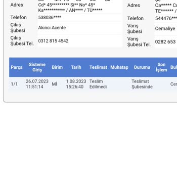 N11 'den Satın Aldığım Ürün Sürat Kargo'da Kayboluyor