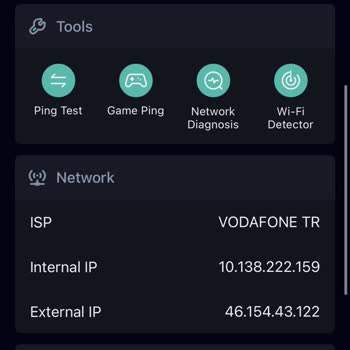 Vodafone İnternet Sorunu
