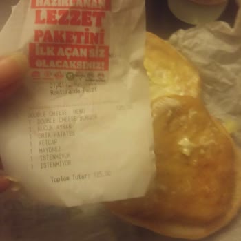 Burger King Ac Kaldım Yanlış Sipariş