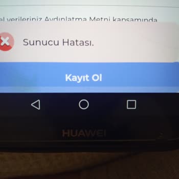 Tonguç Akademi Kayıt Olarken Sunucu Hatası