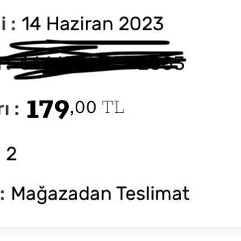 Gratis 14.06.2023 Siparişimi Yollamadı