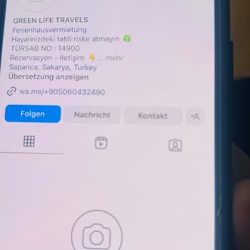 Green Life Bungalov (Instagram) Mağduriyet Yaşama