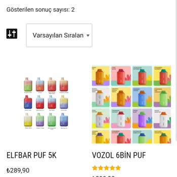 Trpuffbar.com'dan Vozol6000 Puf Bar Alırken Sorun Yaşıyorum