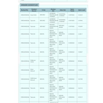 PTT Kargo Görevlisi Tarafından Teslimatımın Yapılmaması