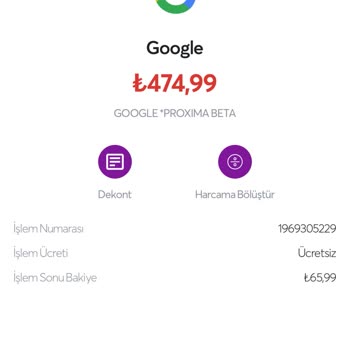 Google Promix Beta Haksız Ücret Çekmesi