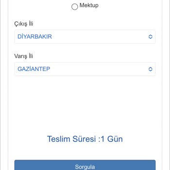 PTT Kargo Acil Posta Sistemi Sıkıntısı...