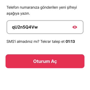 Yemeksepeti Oturum Açma Hatası