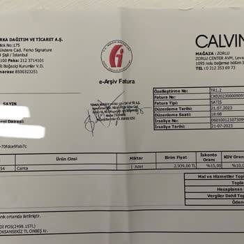 Calvin Klein Bir Çantaya Sahip Çıkamıyor