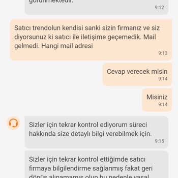 Trendyol İki Aydır İadesi İncelenen Ürün Çözüm Yok Hakem Heyeti'ne Git Diyorlar