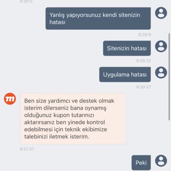 Misli.com Uygulama Hatası