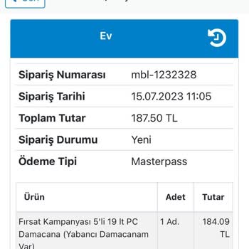 Abant Su Bu Firmadan Bir Daha Asla Su Sipariş Etmeyin, Pişman Olursunuz.