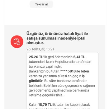 Hepsiburada Sipariş İptali Ve Mağduriyetime Çözüm Yok