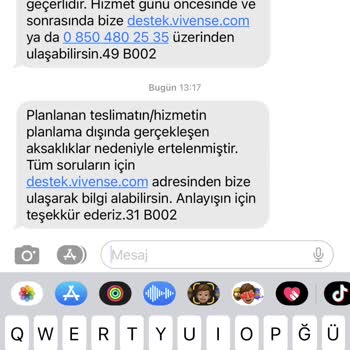 Vivense Hatalarını Üstlenmiyor Asla
