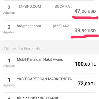 VakıfBank Kredi Kartım Üzerinden Gerçekleşen Ödeme İtirazı