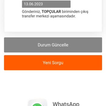 MNG Şubenin Kaybettiği Kargom