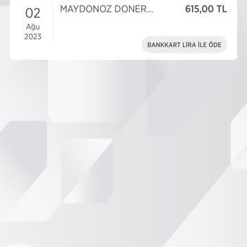Maydonoz Döner Fazla Para Çekimi
