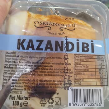 BİM Tatlının İçinde Yabancı Cisim