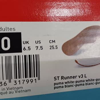 Ayakkabı Dünyası Puma St Runner V3 White Ayakkabı Deformasyon