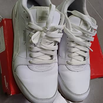 Ayakkabı Dünyası Puma St Runner V3 White Ayakkabı Deformasyon