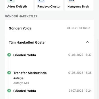 Trendyol Express Kargo Teslimat Sorunu