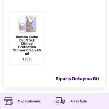 Gratis'ten Hala Gelmeyen Ürün