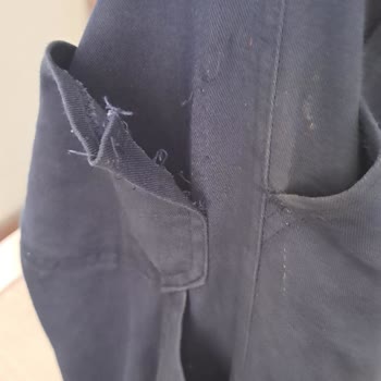 Uys İş Güvenliği Ekipmanları Firmadan Aldığım İş Pantolonun Dikiş Kalitesizliği