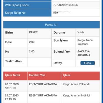 Sürat Kargo 10 Gündür Kargomu Getirmedi