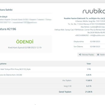 Ruubiko.com.tr Kullanıcılarına Karşı İlgisizliği