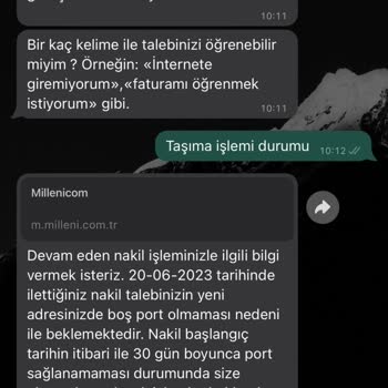 Millenicom Aktif Olmayan İnternete Fatura Kesiyor