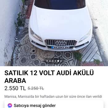 Facebook Marketplace Akülü Araç Aldım Gelmedi