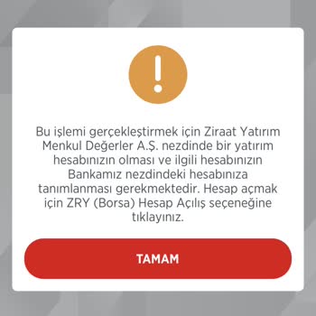 Ziraat Yatırım Borsa Hesabıma Giremiyorum!