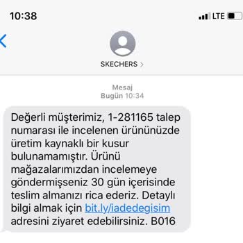 Skechers Üretim Hatasını Kabul Etmiyor
