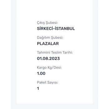 Bir Aras Kargo Klasiği Kargoyu Teslim Etmeme Sorunu