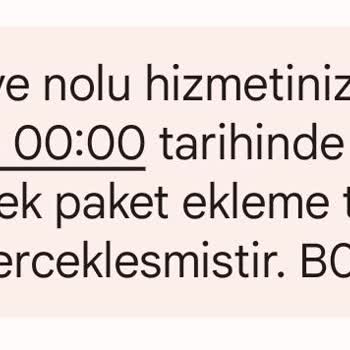 DSmart Talebim Olmadan Ek Paket Ekliyor.