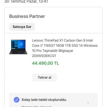 Hepsiburada 2. El Laptopu Sıfır Diye Satıyor