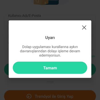 Dolap Hesabıma Giremiyorum