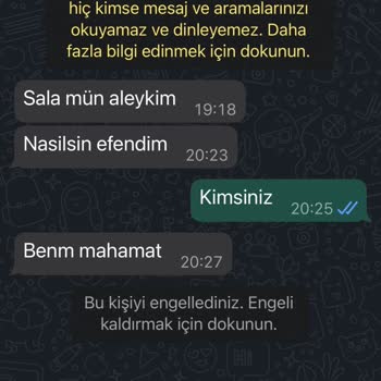 WhatsApp Üzerin Den Yabancı Numaralar Dan Mesaj Ve Arama